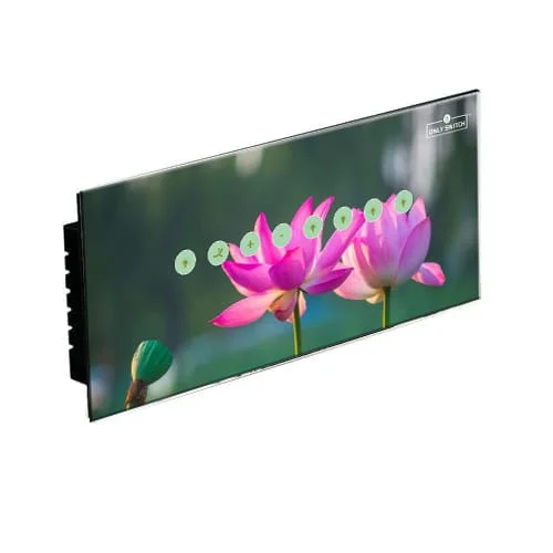 Smart Touch Switch-5 Lights+1 Fan+1 AC+1 Heater